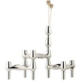 STOFF Nagel Kovinska vaza v sijajno srebrni barvi (višina 11 cm) BMF – | Shoptok.si