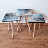 Hanah home set klub stočića 3Shp376, 3 komada, Crna | ePonuda.com