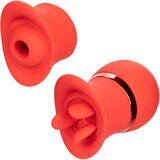 California Exotics French Kiss Suck & Play Set Red | shoptok.hr