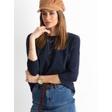 BASIC Feel Good Blouse-RV-BZ-4661.43P-navy blue | shoptok.hr