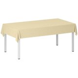  Tkanina za stol 5 kom. Pravokutni Krem bijela 140 x 260 cm | shoptok.hr