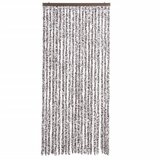  Zastor protiv insekata smeđi-bež 90 x 220 cm šenil | shoptok.hr
