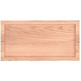  Kupaonska radna ploča svjetlosmeđa 80x40x4 cm tretirano drvo | shoptok.hr