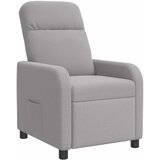  Fotelja s nagibom Svjetlosiva Bouclé | shoptok.hr