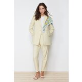Trendyol Khaki Blazer Jacket-Pants Woven Two Piece Set cene