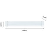  LED svetlo za montažu ispod kuhinjskog ormarića AQUATICA LED/15W/230V 6000K IP44 | Eponuda.com