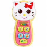  Interactive Baby Phone Kitten Mirror Rattle Lights Sound | shoptok.hr