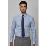 Madmext Shirt - Blue - Slim fit Cene