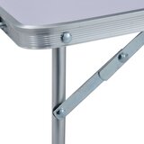  Sklopivi stol za kampiranje bijeli aluminijski 60 x 40 cm | shoptok.hr