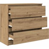  Komoda boja hrasta artisan 80x35x76 cm konstruirano drvo | Eponuda.com