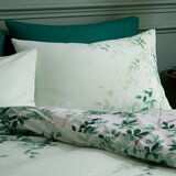 RHS Bela/zelena enojna bombažna posteljnina 135x200 cm Scenic Leaves – | Shoptok.si