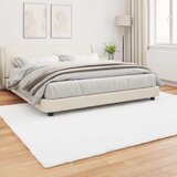  Protuklizni tepih od umjetnog zečjeg krzna OLITE Bijela 200 x 280 cm | Shoptok.si
