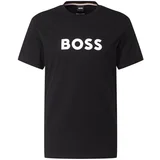 BOSS Black Majica črna / bela