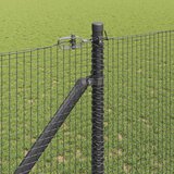  Zavareno žičano ograđivanje s bodljama 50 x 1,4 m Siva Mreža | shoptok.hr