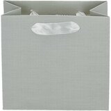  Vrečka darilna mala creative deluxe 14x6,5x14 srebrna | Shoptok.si