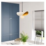 Opviq Vislica SIVANI bijelo/ zlatna, metal, 30 x 17 cm, visina 106 cm, dimenzija sjenila 30 x 17 x 10 cm, E27 40 W, Sivani - MR - 829 Cijene