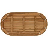  Gornji dio stola 110 x 55 x 3,5 cm Ovalni Čvrsto teak drvo Slike
