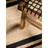 Hanse Home Črn/v naravni barvi obojestranski/ročno tkan tekač iz jute 80x250 cm Looma – | Shoptok.si