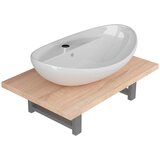 Maison Chic Dvodelni komplet kopalniškega pohištva - Kopalniški sestavi iz keramike barva hrasta, (21787728) | Shoptok.si