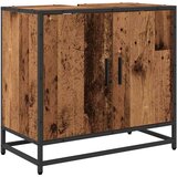 vidaXL Kupaonski ormarić za sudoper Staro drvo 65 x 33 x 60 cm | shoptok.hr