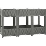 Povišena gredica 120x40x71 cm od polipropilena | shoptok.hr