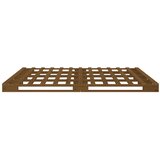 Krevet od paleta boja meda 120 x 200 cm od masivne borovine | Eponuda.com