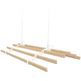 Monster Clothing Airer stropni škripec - slonokoščena - 2,4 m, (21570160) Cene