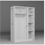 Hanah home Ormar Kardelen 1600-101, 120x180x51.8 cm, Bijela | Eponuda.ba