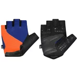 Spokey expert men's cycling gloves, blue-orange, veľ. m