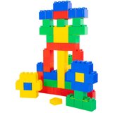  Set of Large Construction Blocks in a Bag, Colorful, 28.5x9x9 cm, 12 pcs. | shoptok.hr
