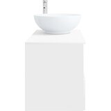  Set namještaja za kupaonicu 2 kom. Bijela visokog sjaja 49,5 x 44,5 x 80 cm | shoptok.hr