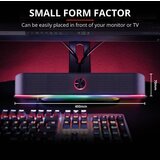 Trust GXT 619 RGB LED Soundbar Thorne, Stereo soundbar Illuminated, space-saving design | Eponuda.ba