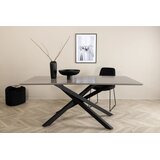 Venture Home Piazza pravokutni blagovaonski stol 180 × 90 cm, crni | shoptok.hr