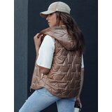 DStreet Kamizelka damska pikowana NICOLAS złota | Shoptok.si