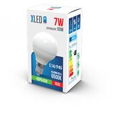 Xled E14 P45 LED sijalica 7W, 6500K, 560 lm, hladno bela Cene