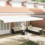 vidaXL Tenda Valance za 6 m okvir Bela 5.8x0.2 m Cene