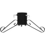 vidaXL Stojalo za novoletno jelko črno 58x58x21 cm | Shoptok.si