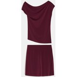 Sinsay Komplet: drapirani top i mini suknja | shoptok.hr