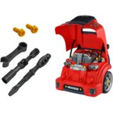  Dječji komplet za rastavljanje motora u obliku kamiona DIY - Crveni | Shoptok.si