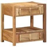 Stranska miza 43x32x46 cm Trto les