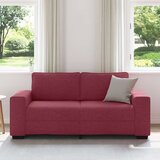  Dvosjed Kauč Vinsko Crvena 180x77x82 cm Tkanina | Shoptok.si