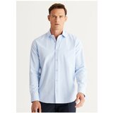 ALTINYILDIZ CLASSICS Slim Fit Classic Collar Light Blue Men Shirts Cene