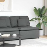  Modularna sofa s jastucima tamno siva 100 cm | shoptok.hr