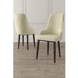 Trex set stolica, 46x95x42 cm, 6 dijelova, krem-smeđa