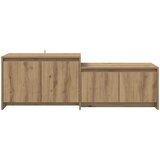  TV komoda 147 x 35 x 50 cm Hrast artisan Prerađeno drvo | shoptok.hr