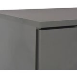  Komoda visoki sjaj siva 71x35x80 cm od konstruiranog drva | shoptok.hr