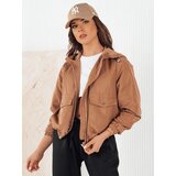 DStreet Kurtka damska przejściowa BELIJ kamelowa | shoptok.hr
