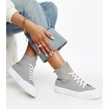 Gemre Grey high-top sneakers Vinka | shoptok.hr