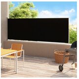  Uvlačiva bočna tenda za terasu 220 x 500 cm crna | shoptok.hr