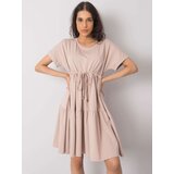 RUE PARIS Dress-RV-SK-6761.68-beige Cijene